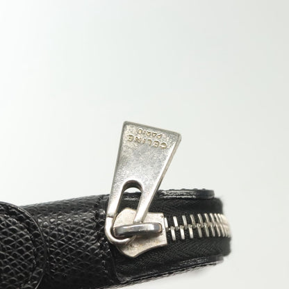 Celine Travel Organizer Leather, BLACK, LEATHER, Clutche & pouche