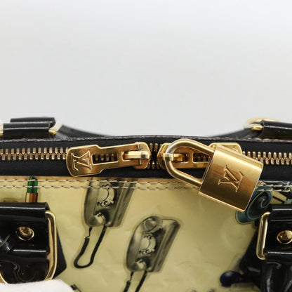 Louis Vuitton Alma Handbag Limited Edition Stickers Monogram Vernis, MULTICOLOUR, PATENT_LEATHER, Handbag