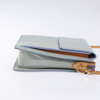 Louis Vuitton Mott Handbag Monogram Vernis, GRAY, PATENT_LEATHER, Handbag