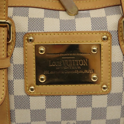 Louis Vuitton Berkeley Handbag Damier, BEIGE, CANVAS, Handbag