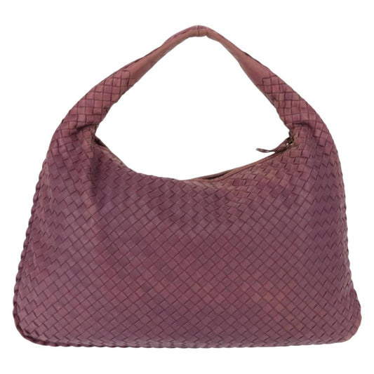 Bottega Veneta Veneta Hobo Intrecciato Nappa, PURPLE, LEATHER, Shoulder bag