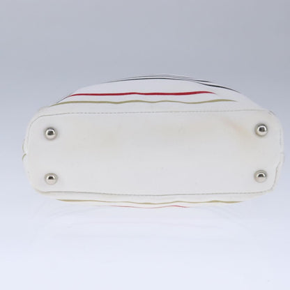 Burberry Blue Label Handbag Canvas, WHITE, CANVAS, Handbag