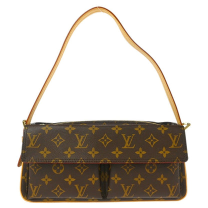 Louis Vuitton Viva Cite Handbag Monogram Canvas, BROWN, CANVAS, Handbag