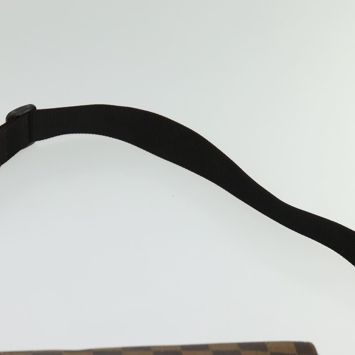 Louis Vuitton Naviglio Handbag Damier, BROWN, CANVAS, Shoulder bag