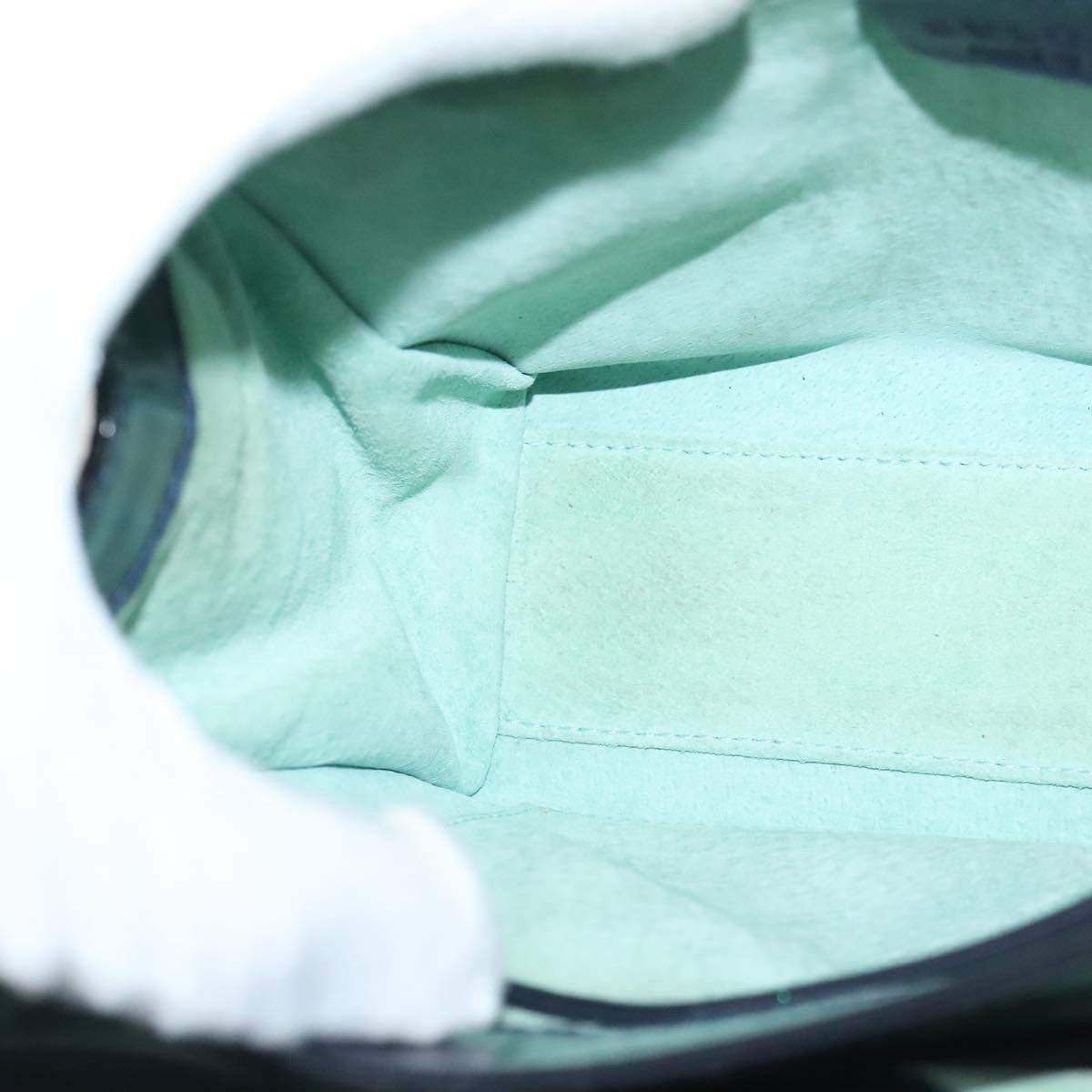 Bvlgari Top Handle Bag Patent leather, NAVY, PATENT_LEATHER, Handbag