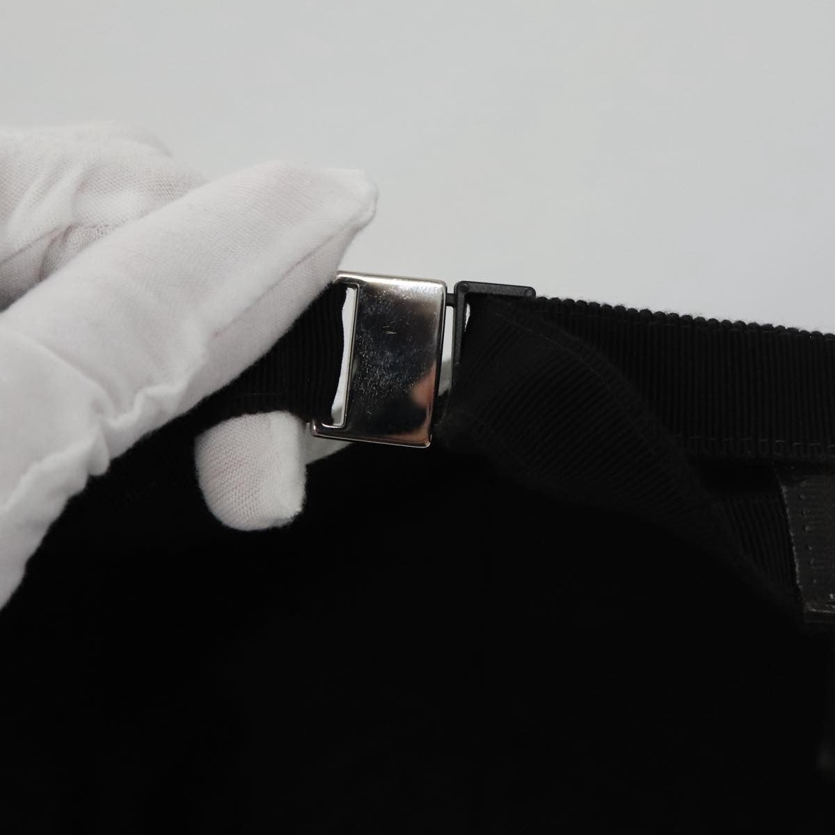 Fendi Logo Baseball Cap Zucca Canvas, BLACK, CANVAS, Head accessory