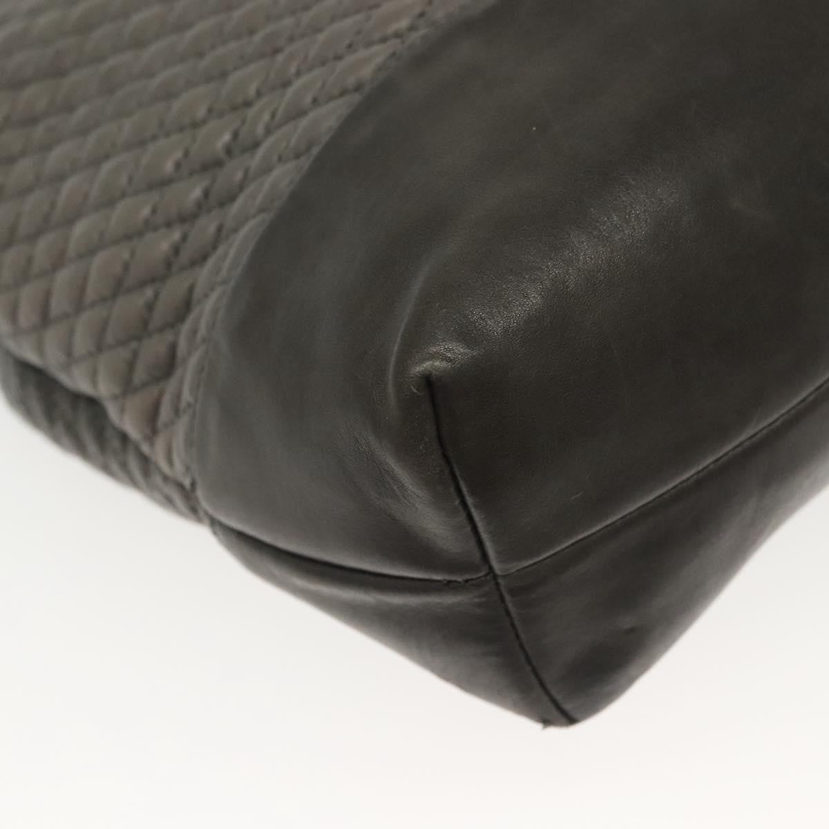 Bally Handbag Leather, GRAY, LEATHER, Handbag