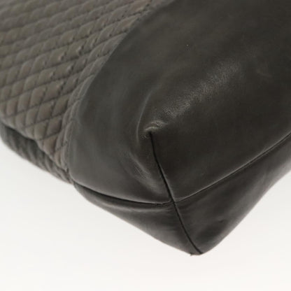 Bally Handbag Leather, GRAY, LEATHER, Handbag