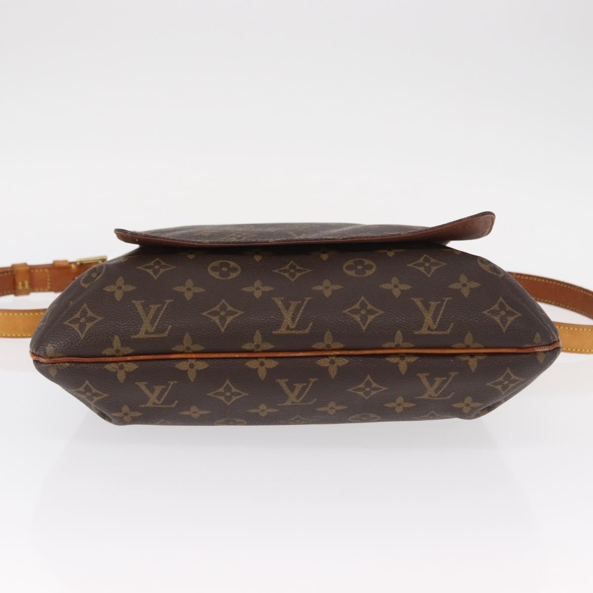 Louis Vuitton Musette Salsa Handbag Monogram Canvas, BROWN, CANVAS, Shoulder bag