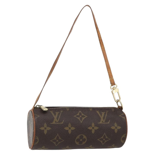Louis Vuitton Papillon Pochette Monogram Canvas, BROWN, CANVAS, Clutche & pouche