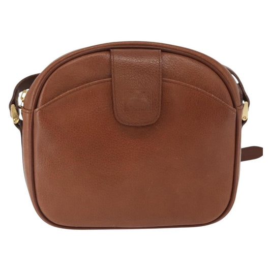 Burberry Vintage Shoulder Bag Leather, BROWN, LEATHER, Shoulder bag