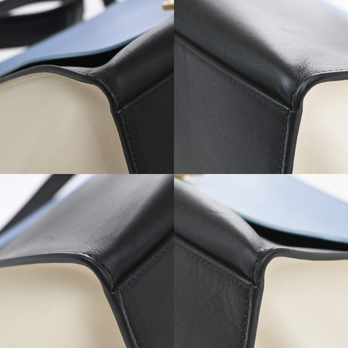 Celine Tricolor Trapeze Bag Leather, MULTICOLOUR, LEATHER, Handbag