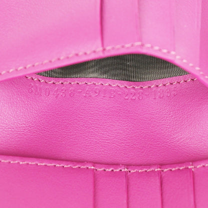 Fendi Peekaboo Wallet Leather, PINK, LEATHER, Wallets