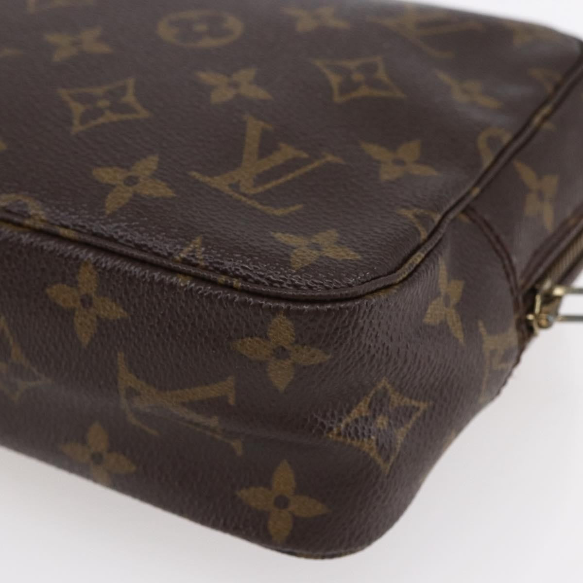 Louis Vuitton Trousse Toilette Monogram Canvas, BROWN, CANVAS, Clutche & pouche