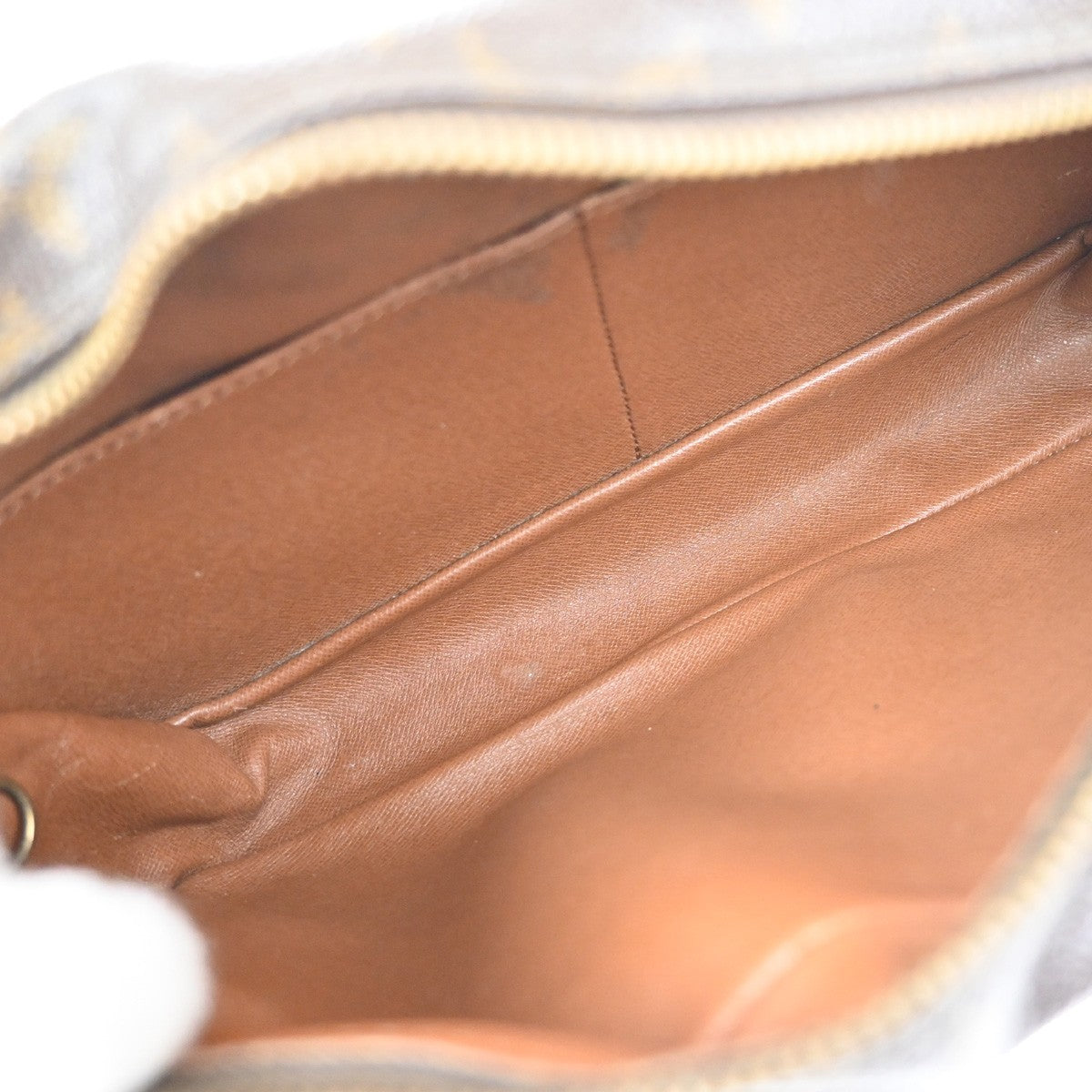 Louis Vuitton Compiegne Canvas, BROWN, LEATHER, Clutche & pouche