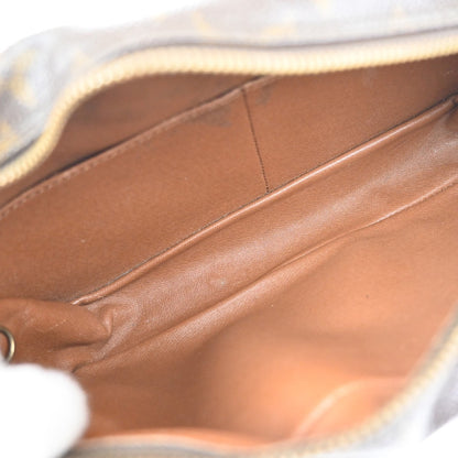 Louis Vuitton Compiegne Canvas, BROWN, LEATHER, Clutche & pouche