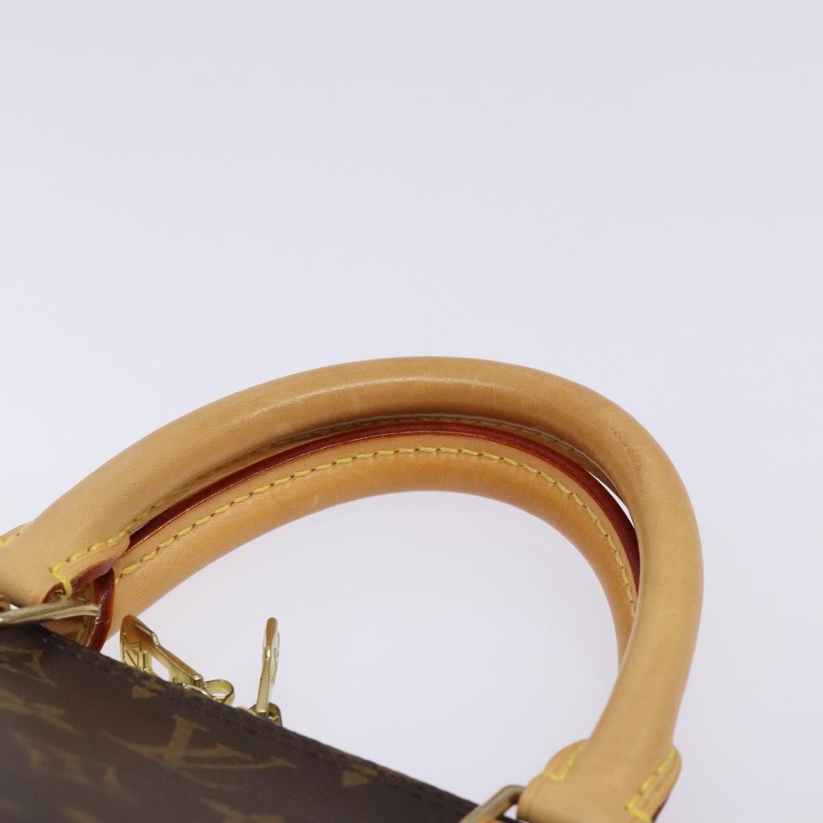 Louis Vuitton Vintage Alma Handbag Monogram Canvas, BROWN, CANVAS, Handbag