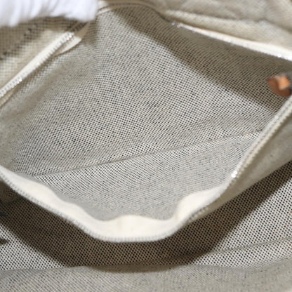 Hermes Fourre Tout Tote Canvas, GRAY, CANVAS, Tote bag