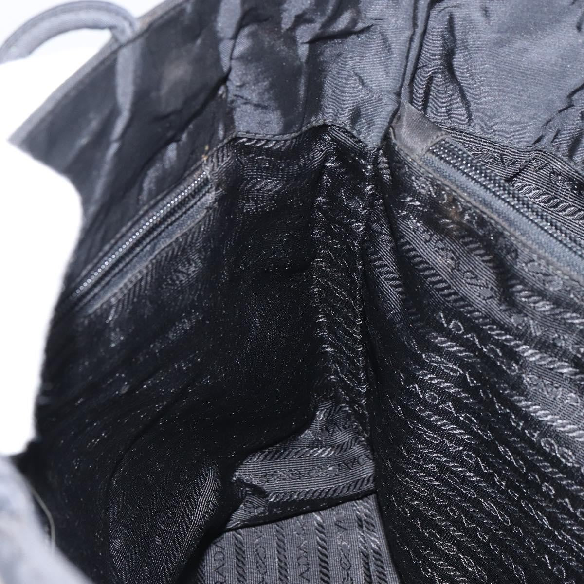 Prada Vintage Tote Tessuto, BLACK, NYLON, Tote bag