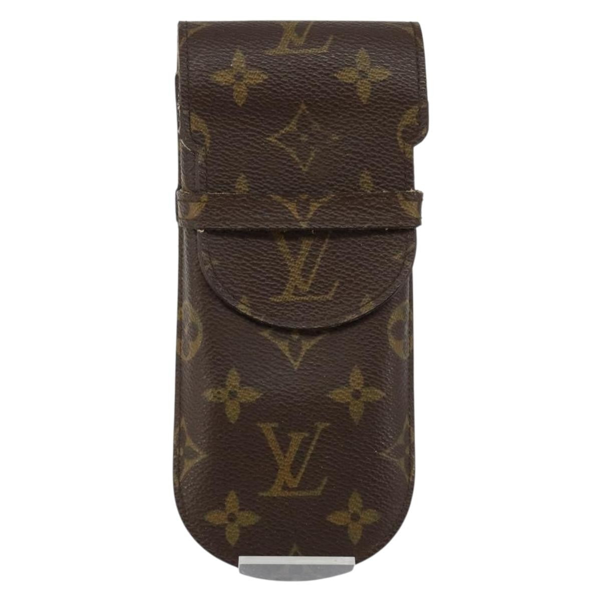 Louis Vuitton Etui à lunette Canvas, BROWN, CANVAS, Sunglasse