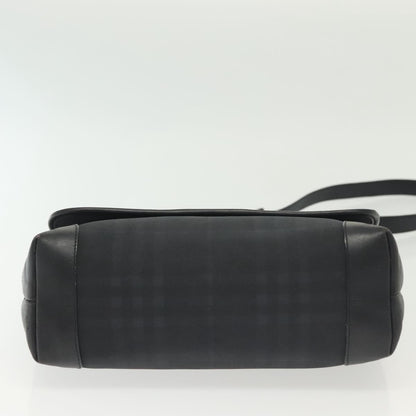 Burberry Nova check Shoulder bag Canvas, NAVY, CANVAS, Shoulder bag