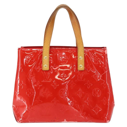 Louis Vuitton Reade Handbag Monogram Vernis, RED, PATENT_LEATHER, Handbag