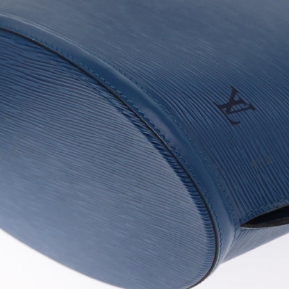Louis Vuitton Saint Jacques Handbag Epi Leather, BLUE, LEATHER, Shoulder bag