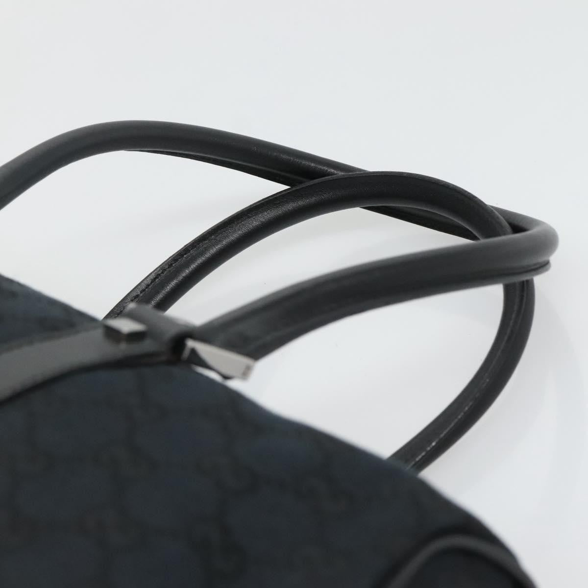 Gucci Vintage Zip Boston Bag GG Canvas, BLACK, CANVAS, Handbag