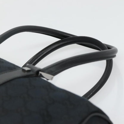 Gucci Vintage Zip Boston Bag GG Canvas, BLACK, CANVAS, Handbag