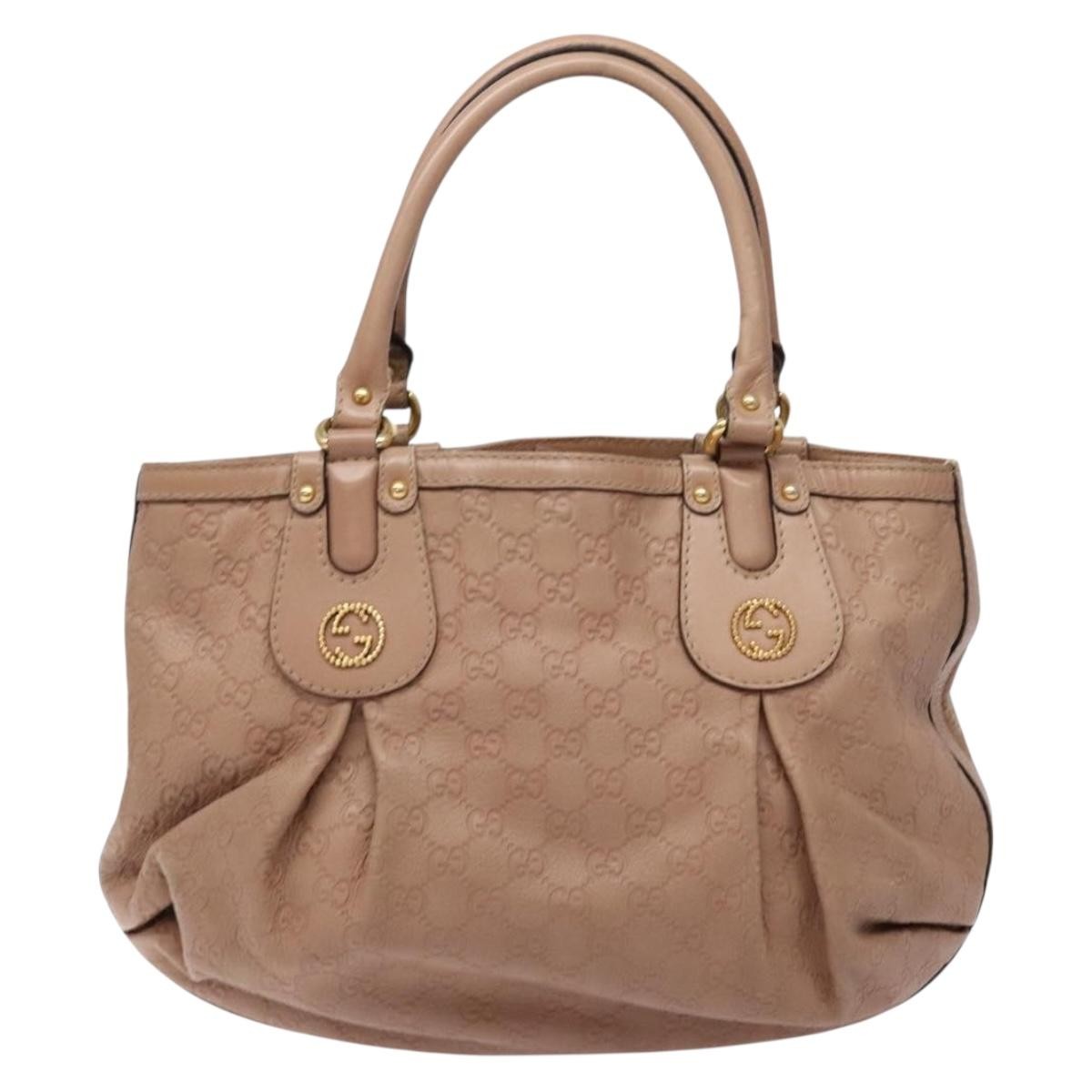 Gucci Scarlett Tote Guccissima Leather, PINK, LEATHER, Tote bag