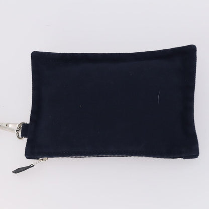 Hermes Valparaiso Bag Toile and Leather, NAVY, CANVAS, Handbag