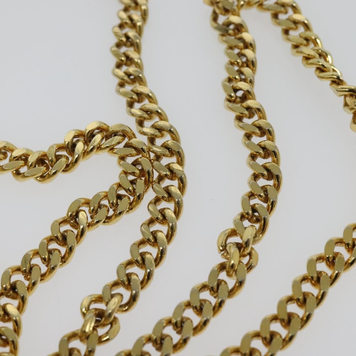 Christian Dior Vintage Honeycomb chain Canvas, BEIGE, CANVAS, Handbag