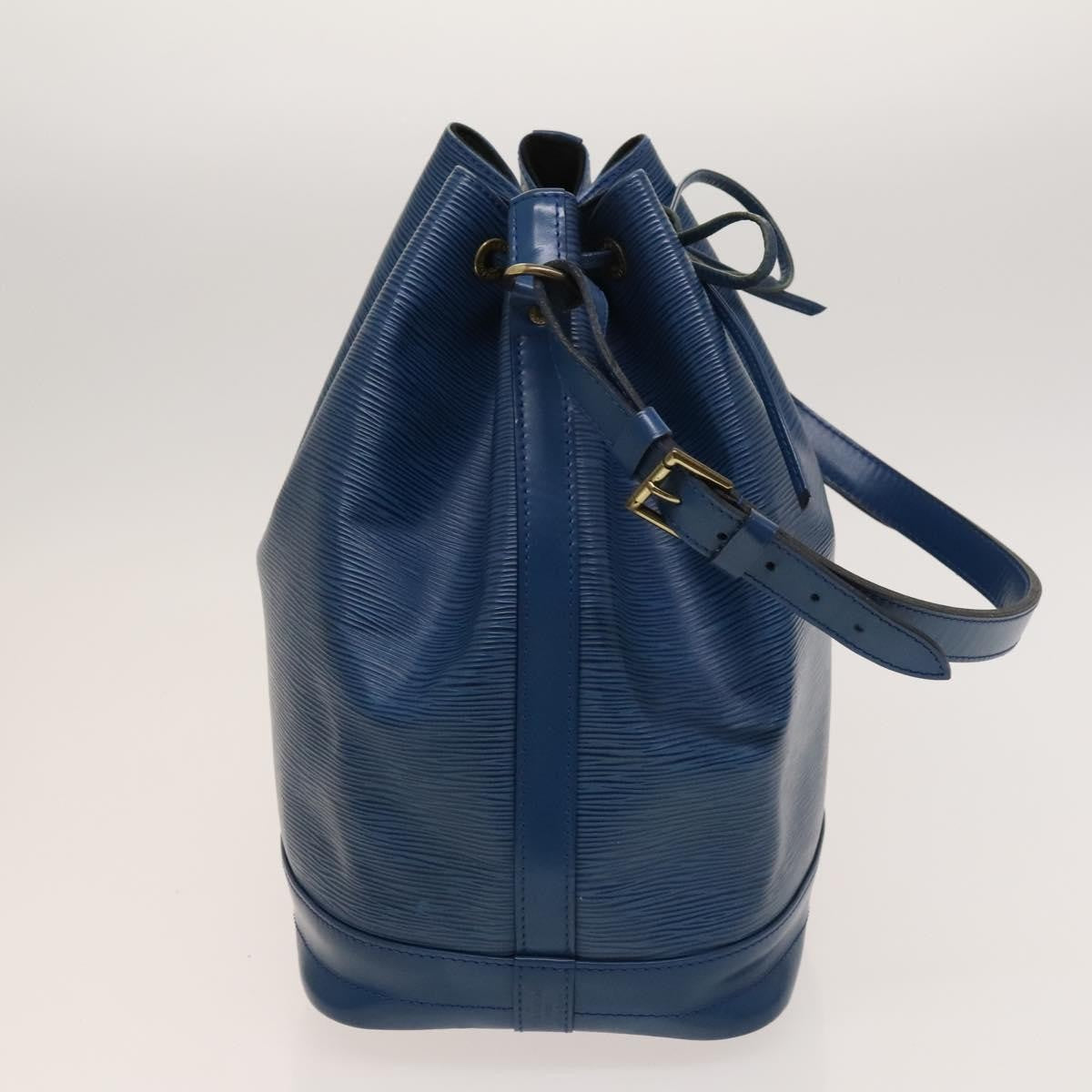 Louis Vuitton Noe Handbag Epi Leather, BLUE, LEATHER, Handbag