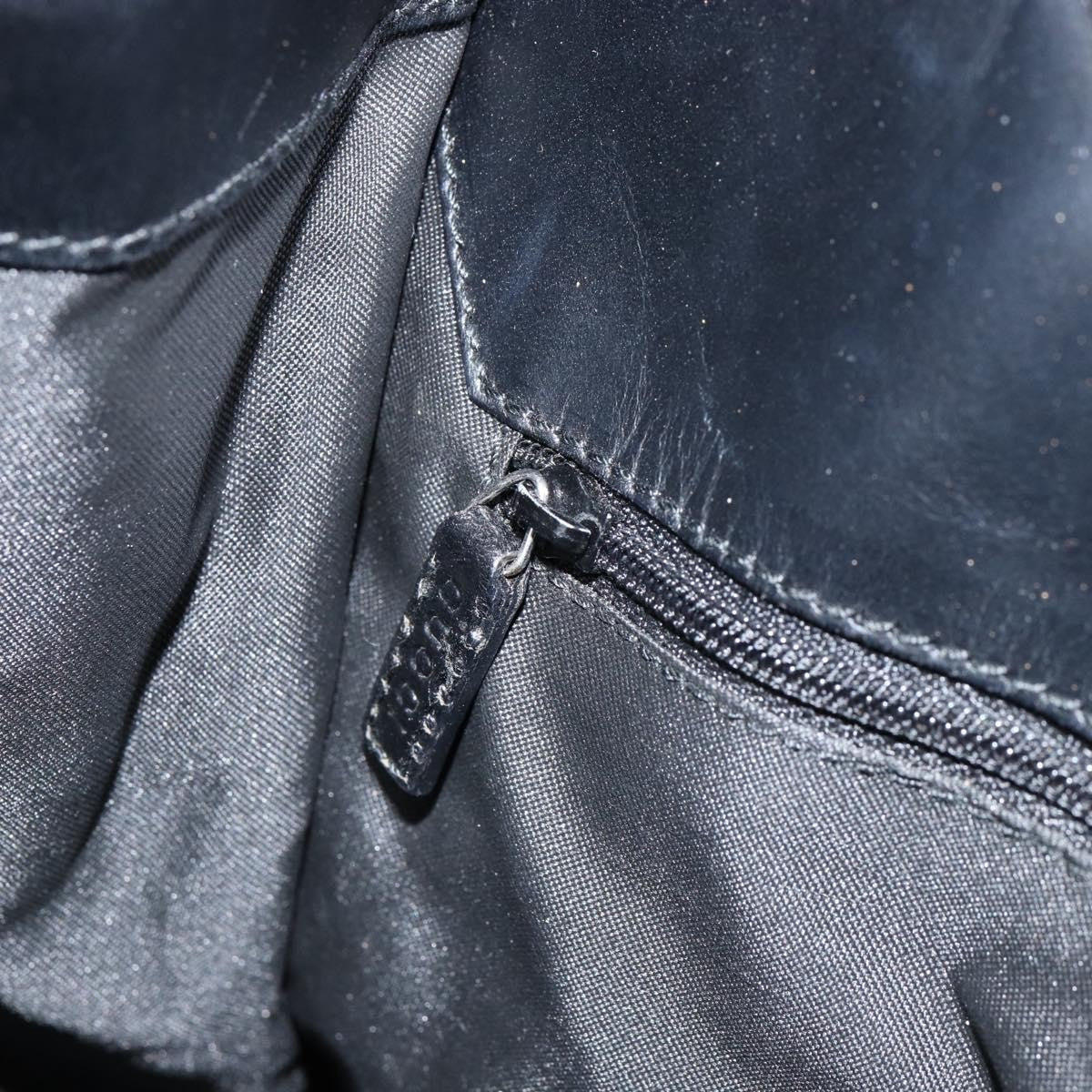 Gucci Vintage Jackie Handbag Canvas, BLACK, CANVAS, Handbag