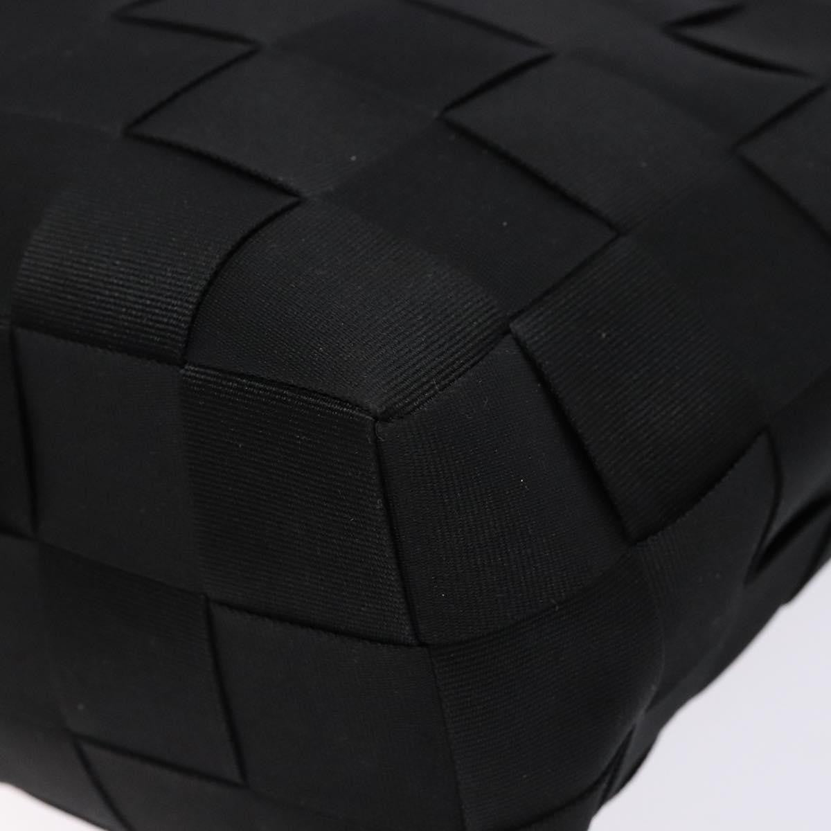 Salvatore Ferragamo Vintage Handbag Canvas, BLACK, CANVAS, Handbag