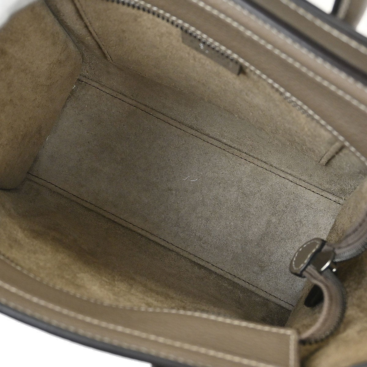 Celine Luggage Bag Grainy Leather, BROWN, LEATHER, Handbag