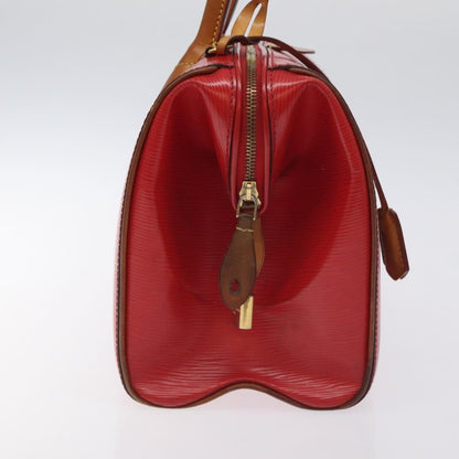Louis Vuitton Doc Handbag Epi Leather, RED, LEATHER, Handbag