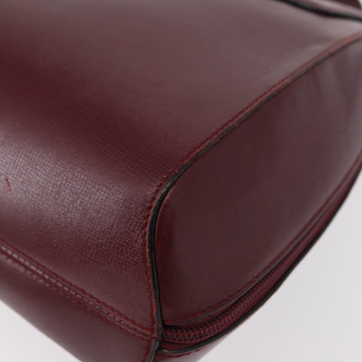 cartier Happy birthday backpack Leather, BURGUNDY, LEATHER, Backpack