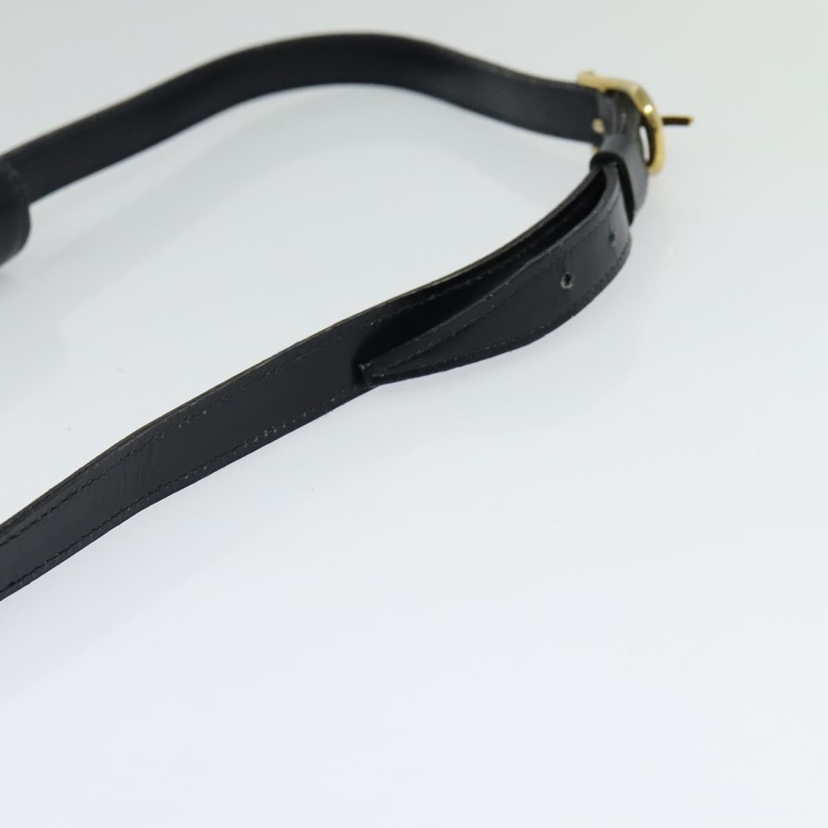 Celine Shoulder Bag Leather, NAVY, LEATHER, Shoulder bag