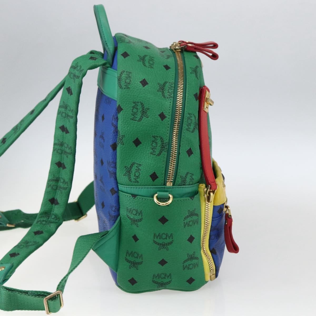 MCM Vintage Vicetos Backpack PVC Leather, Multicolour, PVC, Backpack