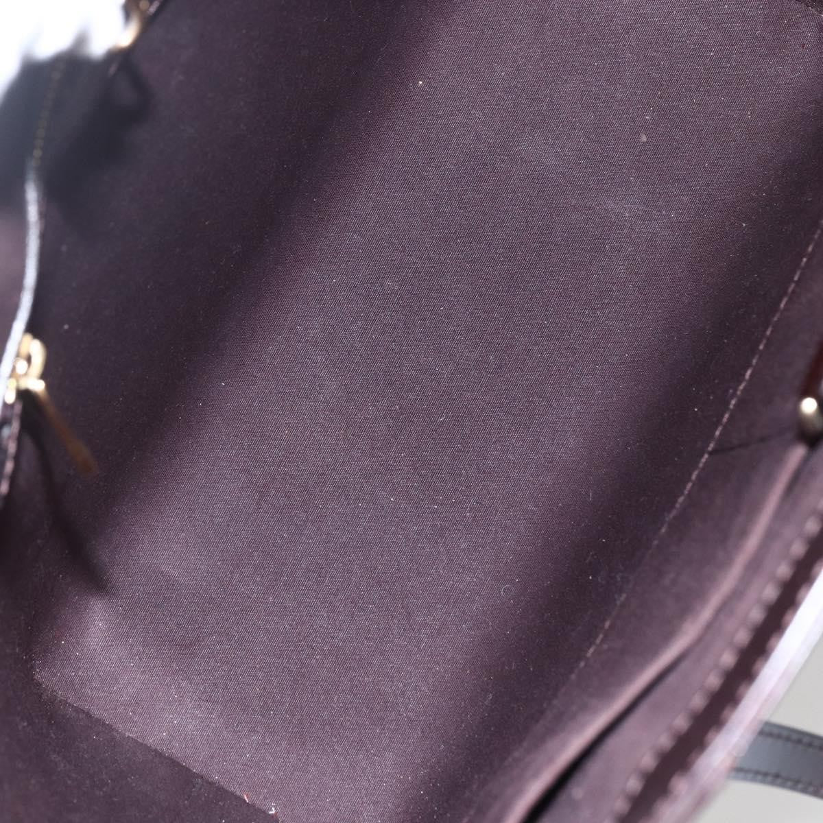 Louis Vuitton Avalon Handbag Monogram Vernis, PURPLE, PATENT_LEATHER, Handbag