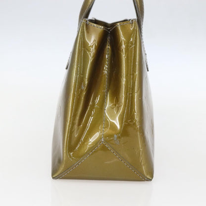Louis Vuitton Wilshire Handbag Monogram Vernis, KHAKI, PATENT_LEATHER, Handbag