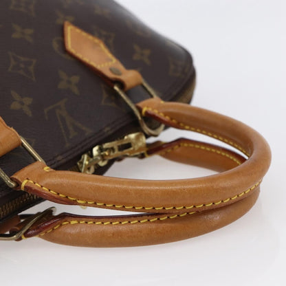 Louis Vuitton Alma Handbag Monogram Canvas, BROWN, CANVAS, Handbag