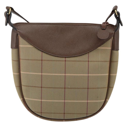 Burberry Nova check Shoulder bag Canvas, BEIGE, CANVAS, Shoulder bag