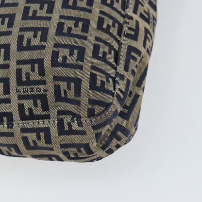 Fendi Vintage Hobo Zucchino Canvas, NAVY, CANVAS, Shoulder bag