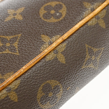 Louis Vuitton Pochette Gange Monogram Canvas, Brown, Canvas, Clutch