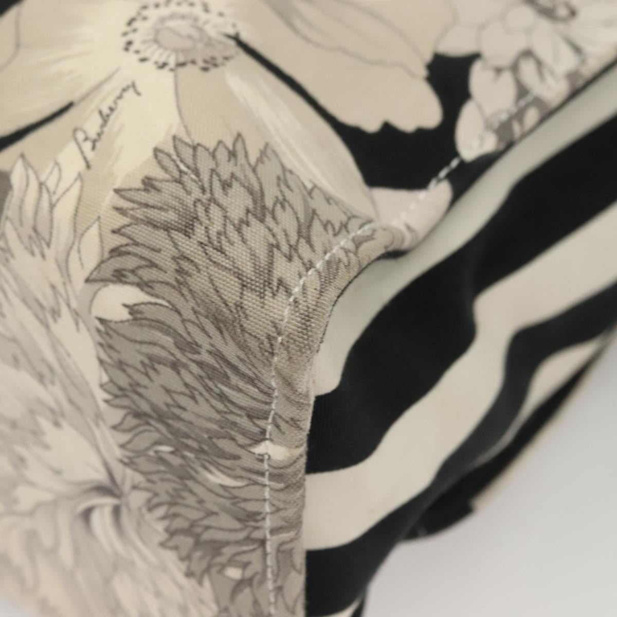 Burberry Vintage Tote Canvas, BLACK, CANVAS, Tote bag