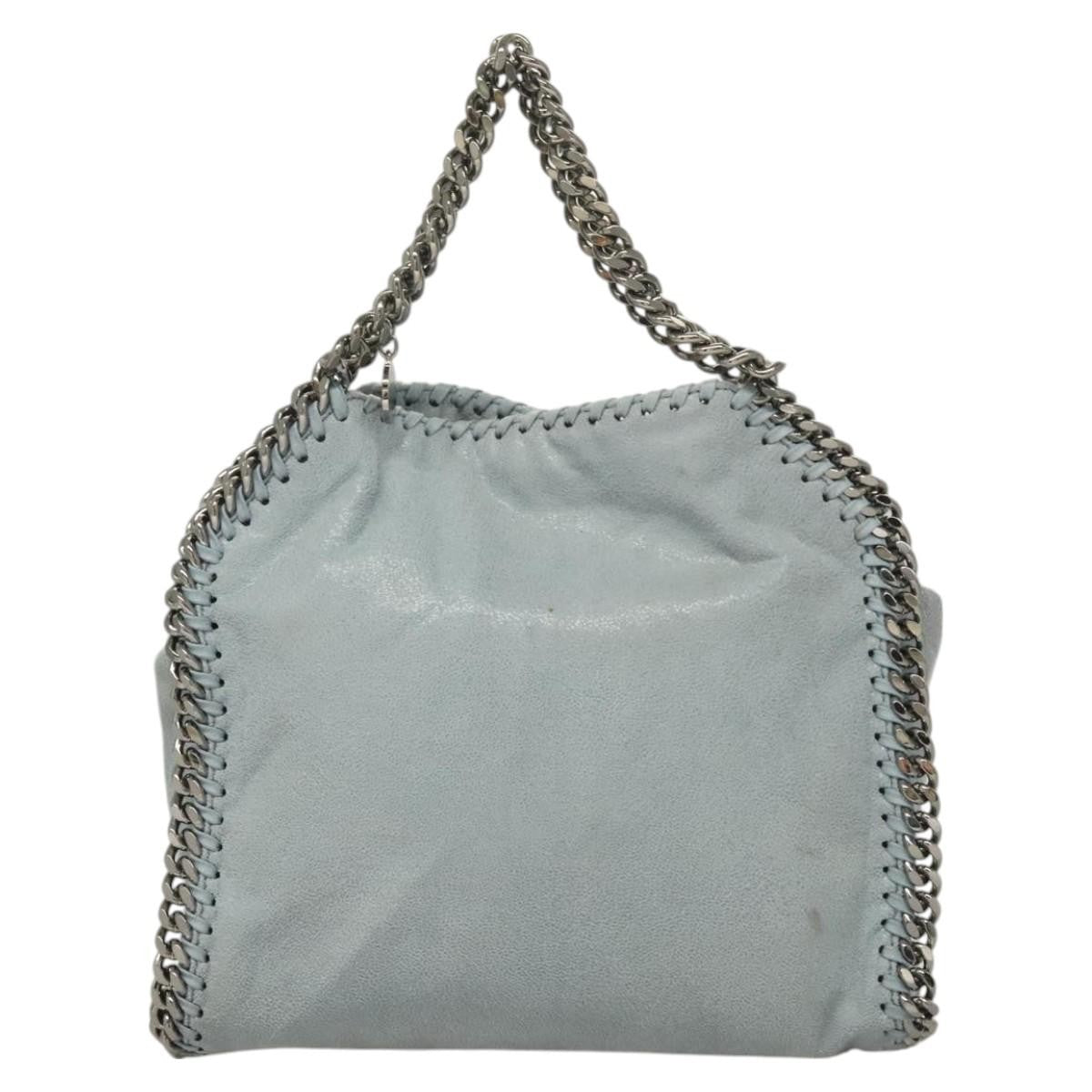 Stella McCartney Falabella Tote Suede, BLUE, SUEDE, Tote bag