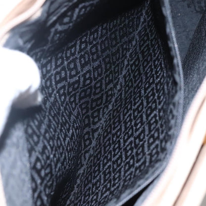 Bally Vintage Chain Shoulder Bag Quilted Leather, BEIGE, LEATHER, Shoulder bag