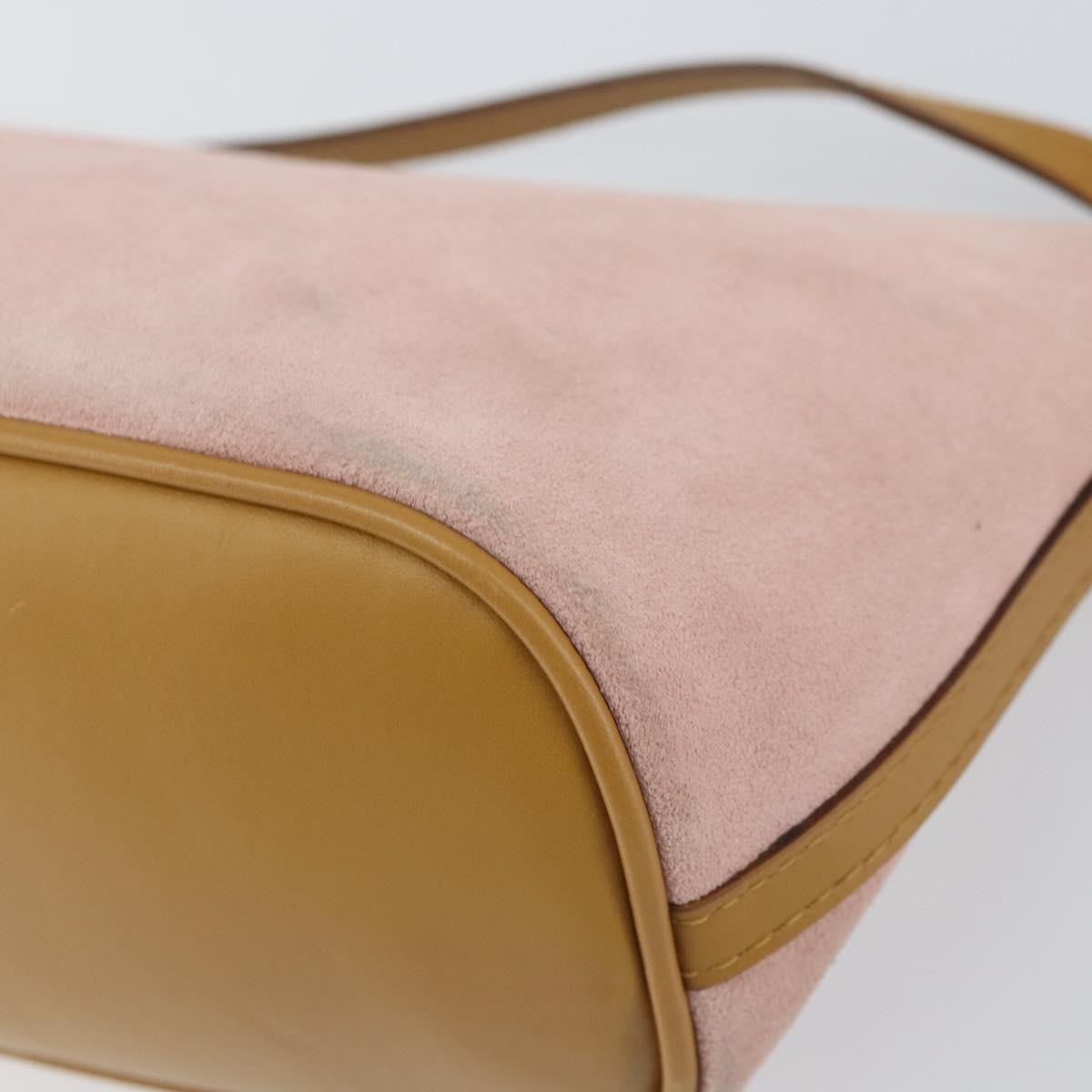 Gucci Vintage clutch Bag Leather, PINK, SUEDE, Clutche & pouche